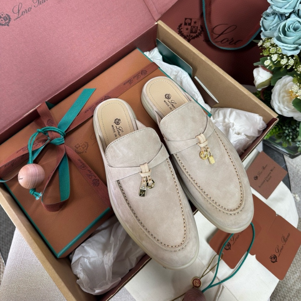 Loro Piana Beige Men's & Women Loafers